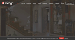 Desktop Screenshot of maderasmenga.com